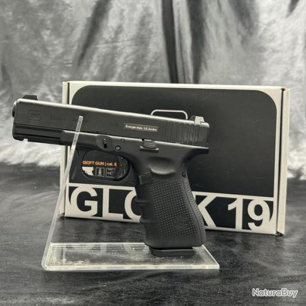 Pistolet - "GLOCK 19" - GEN4 BBS 6MM - GAZ