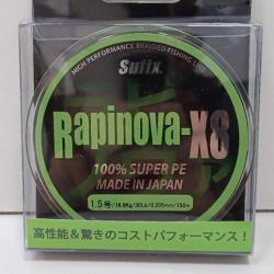 !! SUFIX RAPINOVA-X8 GREEN 150m 20/100 16,9 kg !!
