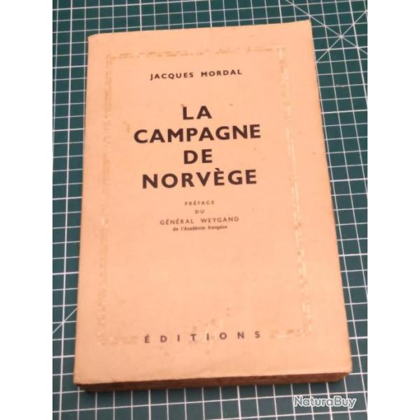 LA CAMPAGNE DE NORVEGE, GENERAL MORDAL, 1949