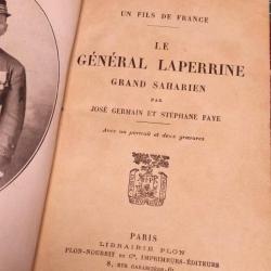 LE GENERAL LAPERRINE GRAND SAHARIEN, EDITION PLON