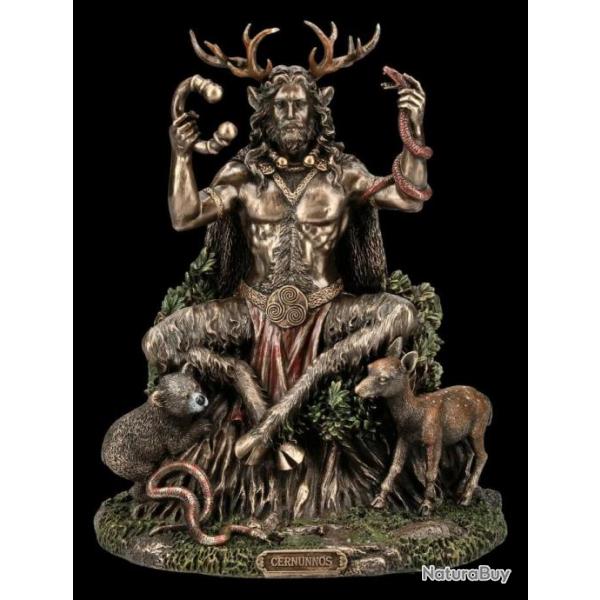 Figurine Cernunnos - Dieu celtique avec animaux