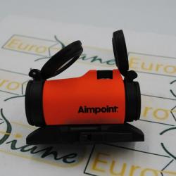 Aimpoint Micro H2  2Moa orange blaze avec montage amovible pour Tikka T3, T3X