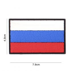 Patch 3D PVC Drapeau Russie Vintage (101 Inc)