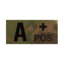 Patch groupe sanguin A Pos - Multicam IR - Clawgear