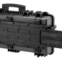 Valise à roulettes 75x33x13cm mousse vague - Noir - Nuprol