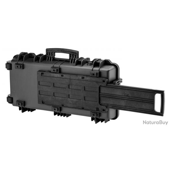 Valise  roulettes 75x33x13cm mousse vague - Noir - Nuprol