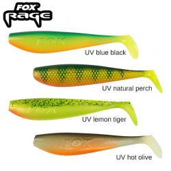 Leurre Souple Fox Rage Zander Pro Shad 16cm UV Lemon Tiger