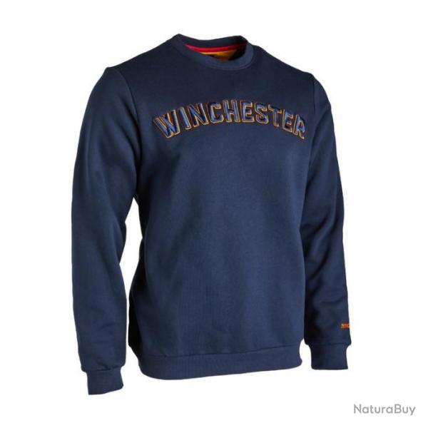 SWEAT WINCHESTER FALCON CREW NECK BLEU