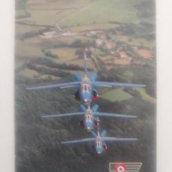 Carte postale - armée de l'air - Alpha Jet patrouille de France.