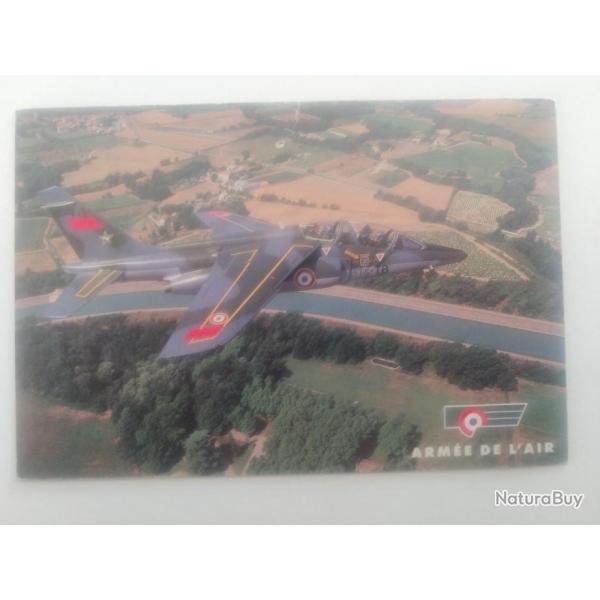 Carte postale - arme de l'air - Alpha Jet de l'cole des pilotes.