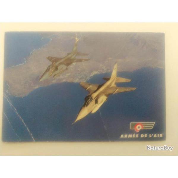 Carte postale - arme de l'air - jaguars prts  l'attaque.