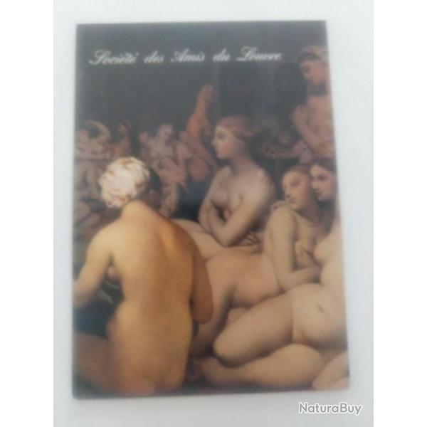 Carte postale - st des amis du Louvre - centenaire 1997.