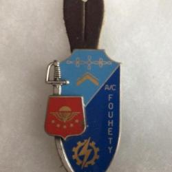 FRANCE PROMOTION - insigne FOUHETY A/C. 21° ENTSOA   TAP.  Fraisse