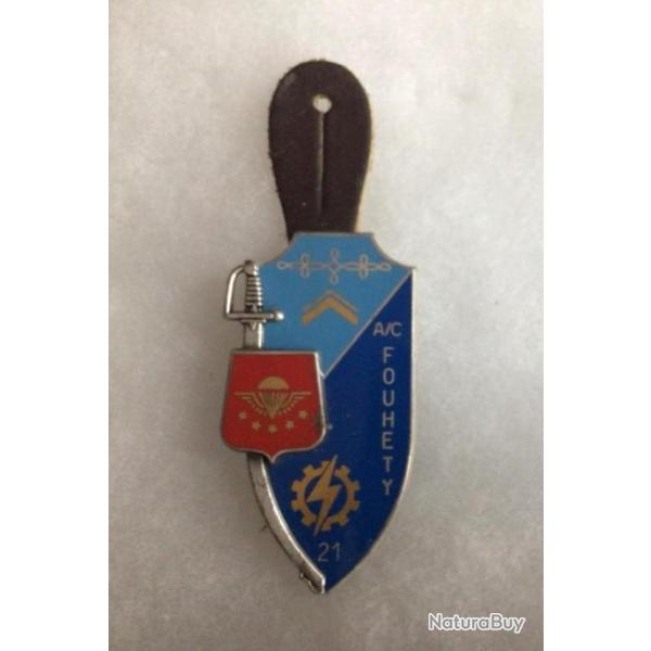 FRANCE PROMOTION - insigne FOUHETY A/C. 21 ENTSOA   TAP.  Fraisse