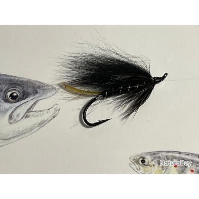 Mouches à Saumon Dunkeld – Lot De 6 – Taille 6 – Qualité