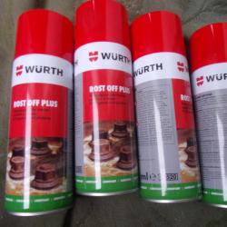 4 sprays de dégrippants Wurth