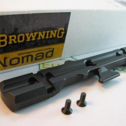 Embase Browning NOMAD pour Winchester XPR L  ,dessus s'adaptent tous les adaptateurs Browning Nomad