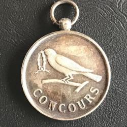 Medaille Argent  - Concours Pigeon Voyageur (?)