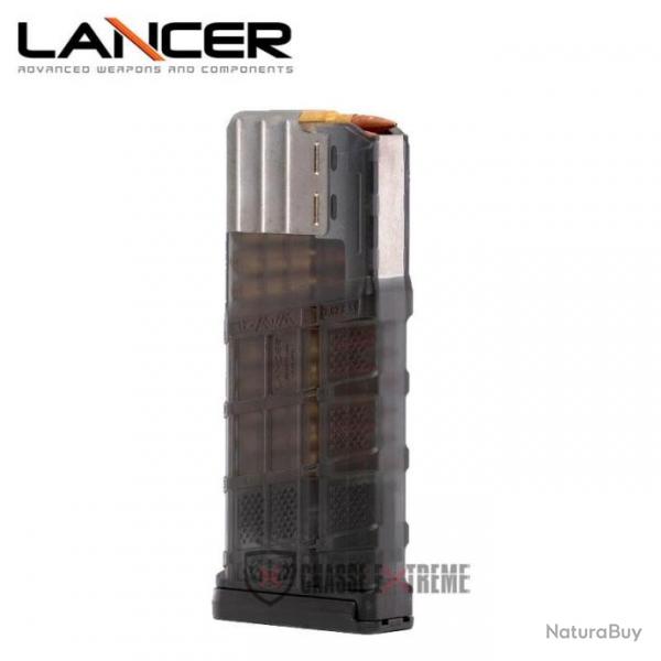 Chargeur LANCER Translucide Fum 25 Cps Cal 308 Win pour Sr-25, Xcr, Dpms, Sig716
