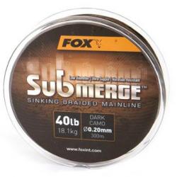 Tresse FOX Submerge sinking braid 300m 0.16mm