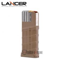 Chargeur LANCER Opaque 25 Cps Cal 308 Win Dark Earth pour SR-25, XCR, DPMS, SIG716