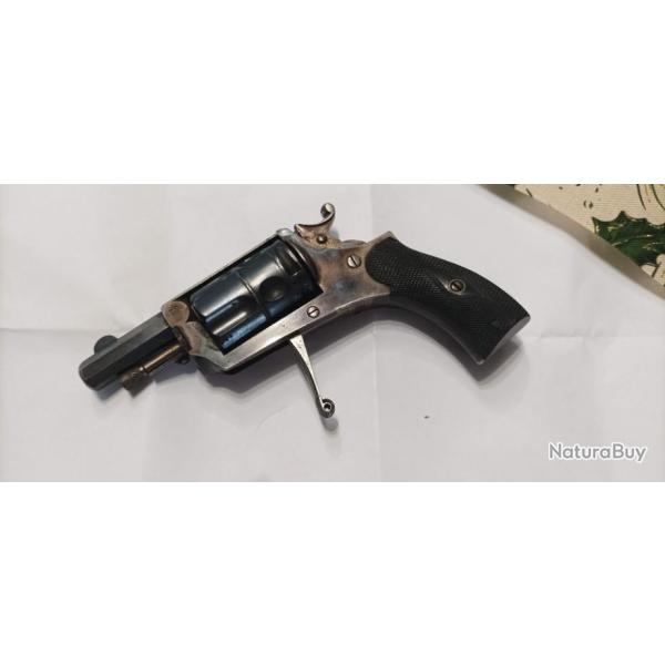 revolver hammerless 6M/M jasp bleut