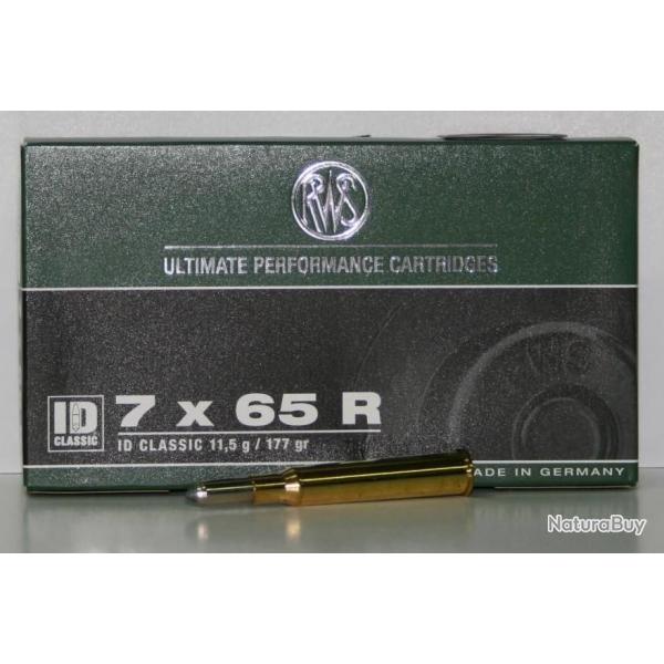 MUNITIONS RWS ID CLASSIC 177GR CAL. 7X65 R X20