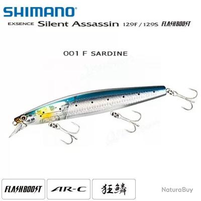 Poisson Nageur Shimano Exsence Silent Assassin Flash Boost 129F 001 Item 11303587