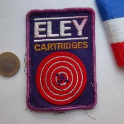 écusson vintage collection sport tir Eley cartridges