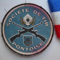 écusson collection vintage sport tir Pontoise Val-d'Oise