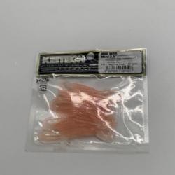 Leurres souples de pêche Keitech mad wag mini 2,5cm Natural pink