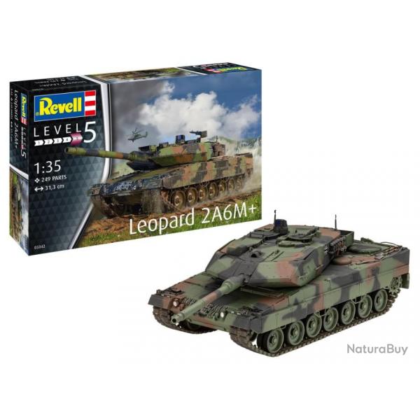 Maquette  monter - Leopard 2 A6M+ 1/35 | Revell (0000 4206)