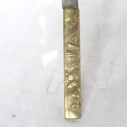 314)  lot kozuka  , beau couteau pour sabre  japonais