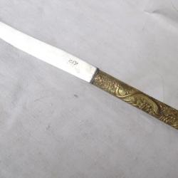 315)  lot kozuka  , beau couteau pour sabre  japonais