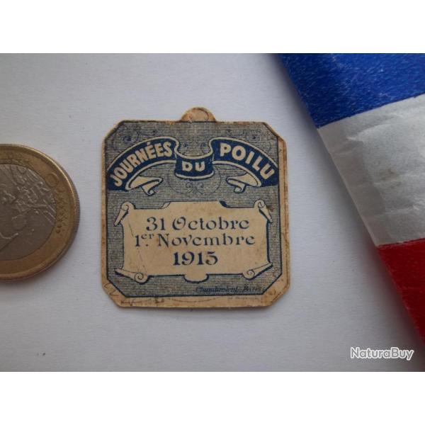 insigne collection militaire journe du poilu 1915