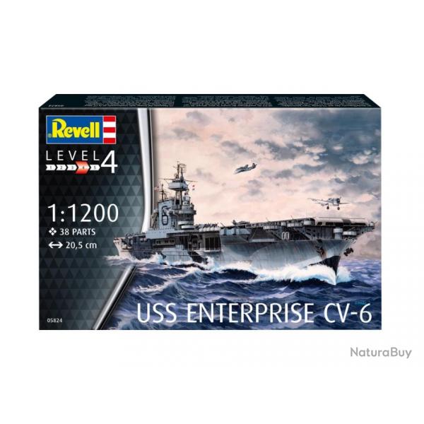 Maquette  monter - USS Enterprise CV-6 1/1200 | Revell (0000 4212)