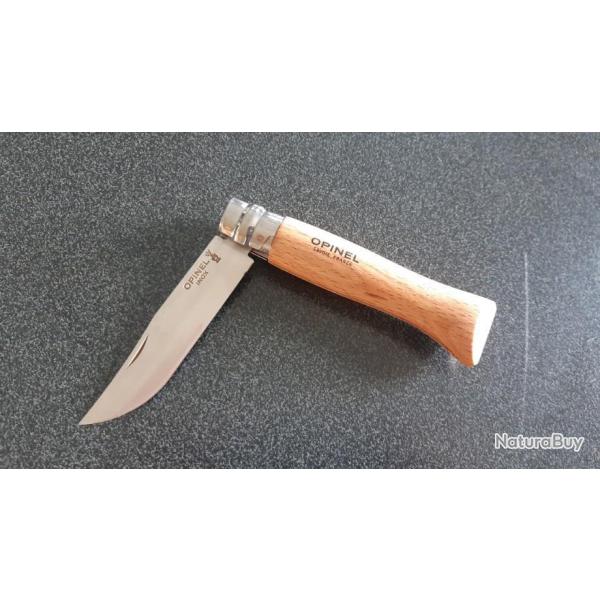 Opinel N9 lame inox manche en htre (neuf)