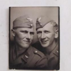 PHOTO IDENTITE 2 SOLDAT  ALLEMAND LUFTWAFFE  WW2
