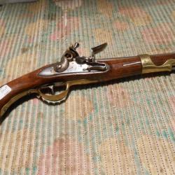 pistolet 1763/66  france silex