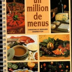 a table! un million de menus christine et bernard charretton