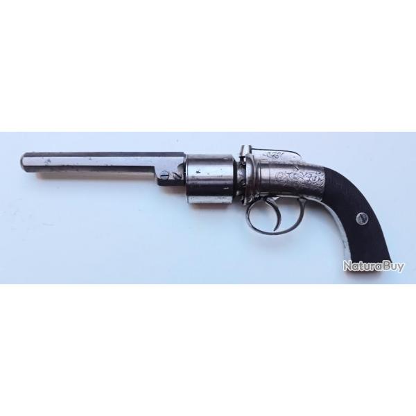 Revolver Anglais vers 1850  broches