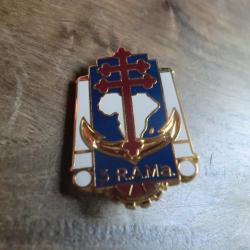 insigne 3eme régiment  d artillerie de marine
