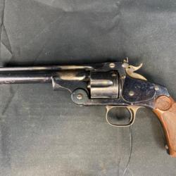 revolver smith and wesson  n3 calibre 320 revolving rifle. 2 eme serie