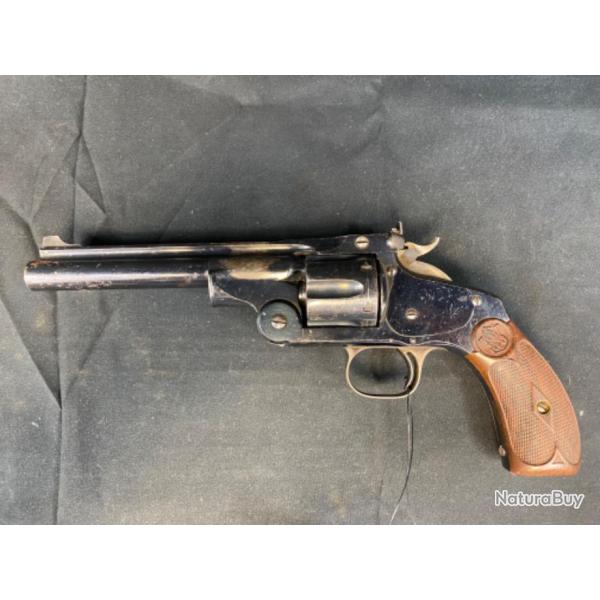 revolver smith and wesson  n3 calibre 320 revolving rifle. 2 eme serie