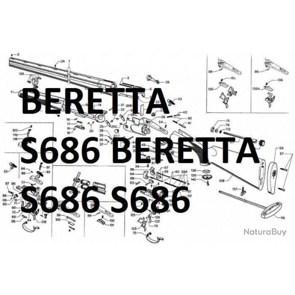 clat fusil BERETTA S686 s 686 - VENDU PAR JEPERCUTE (m1807)