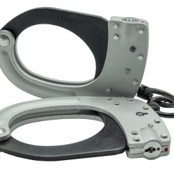 menottes Rivolier double securite standard serie s (2 cles plates / 1 ronde)