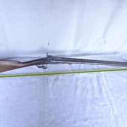 PA340) lot , fusil a broches , St étienne , a platines  cal 16