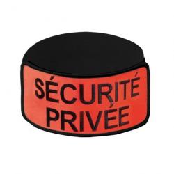 Brassard EXPERT orange SÉCURITÉ PRIVÉE lettres noires