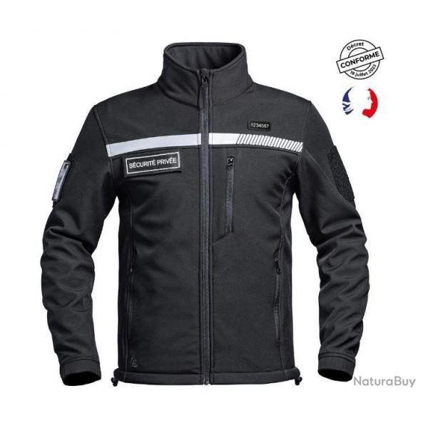 VESTE SOFTSHELL SCU ONE SCURIT HV TAPE