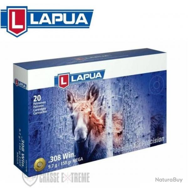 20 Munitions LAPUA Sp Mega Cal 308 Win 150gr